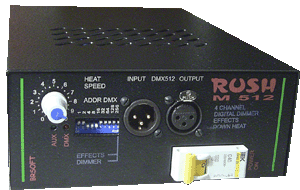  DMX512 Rush 512  4x3 